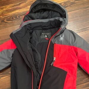Spyder Black and Red Jacket